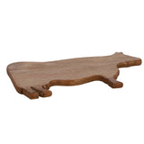 No brand borrelplank koe naturel mango 41x26x1,6 cm
