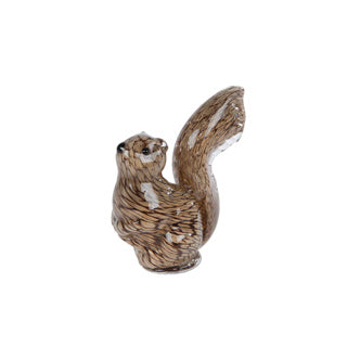 No brand sculptuur eekhoorn 13,5x7,5x17,5cm