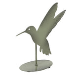 Sculptuur kolibri 3 assorti metaal 12,5x5x14 cm
