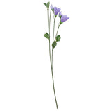 No brand kunst bloem campanula licht blauw zijde 60 cm