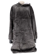 Overige merken hoodie sherry 70 x 110 charcoal grey