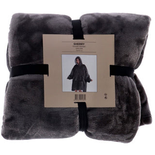 Overige merken hoodie sherry 70 x 110 charcoal grey