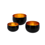Schaaltjes marrakech black royal set van 3