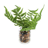 Countryfield kunstplant pteropsida in pot 19 cm groen assorti