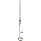 No brand kandelaar iron beige 8x8x30cm