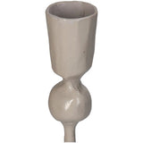 No brand kandelaar iron beige 8x8x30cm