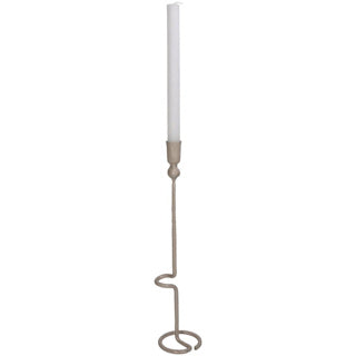 No brand kandelaar iron beige