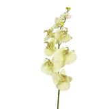 Kunst bloem orchidee creme 85 cm