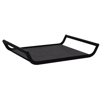 No brand dienblad flo grijs 37 cm