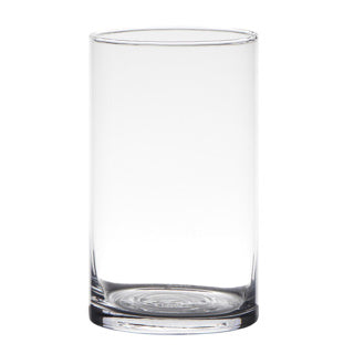 No brand vaas cilinder 15x9 cm glas