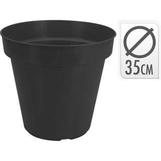 No brand bloempot rond microfix 35 cm