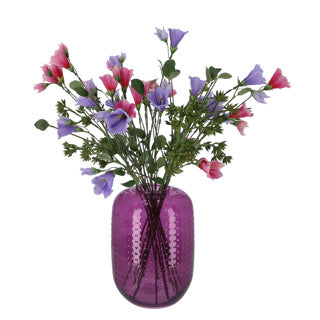 Bloemenvaas mali 28 cm paars