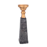 No brand ptmd kandelaar laya goud-zwart 45 cm