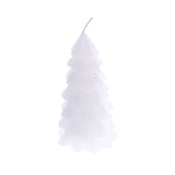 No brand kaars boom wit 6,5 x 12,5 cm