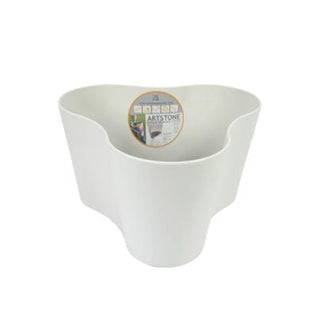 No brand artstone pot claire 26 cm wit