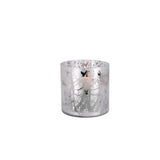 No brand ptmd theelichthouder winty white xl 15 cm