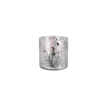 No brand ptmd theelichthouder winty white xl 15 cm