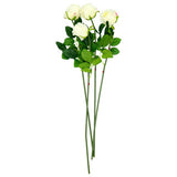 No brand kunstbloem rozentak creme 56 cm