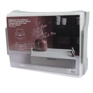 Gusta laptoptafel groengrijs 41 cm