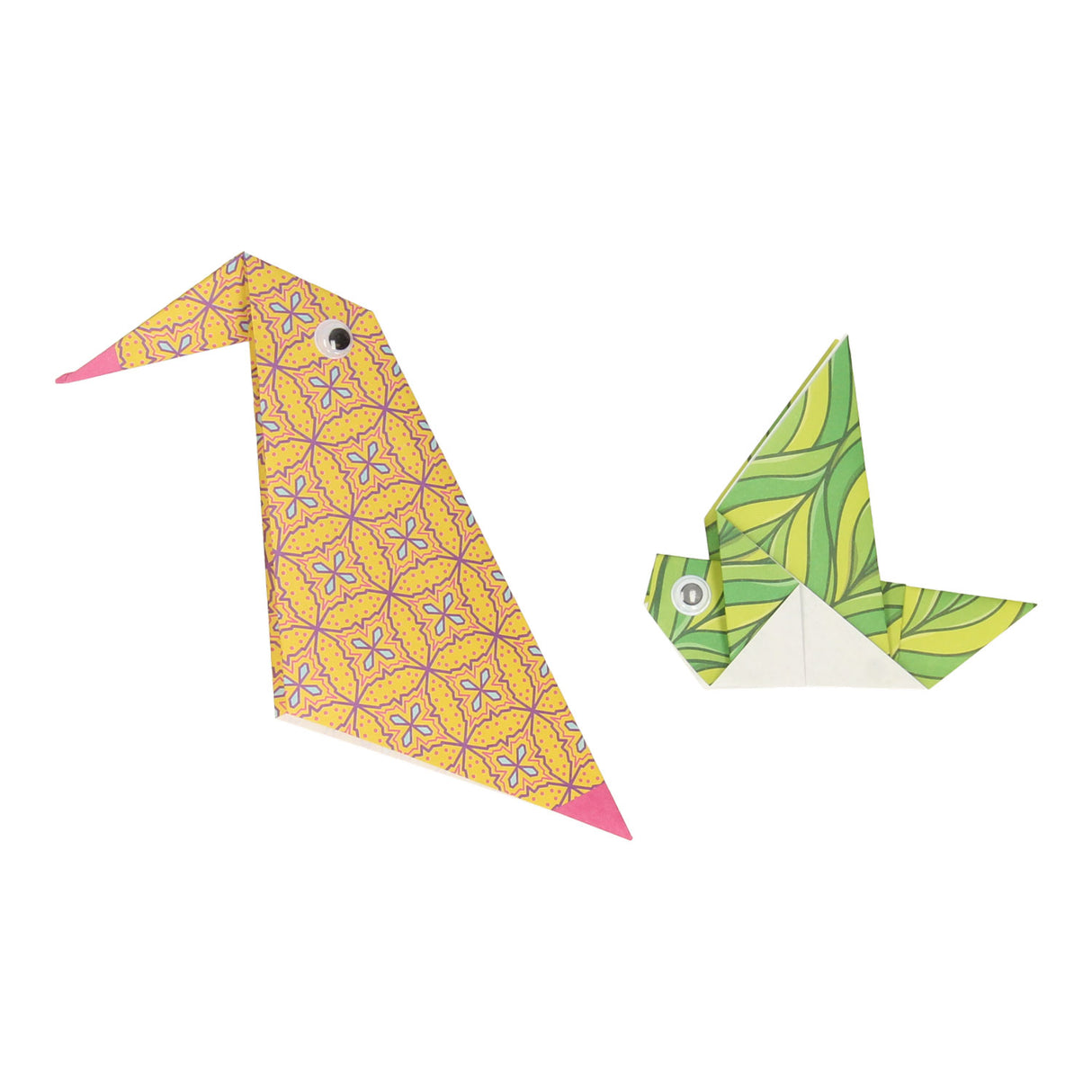 Creative craft group origami vouwen vogels