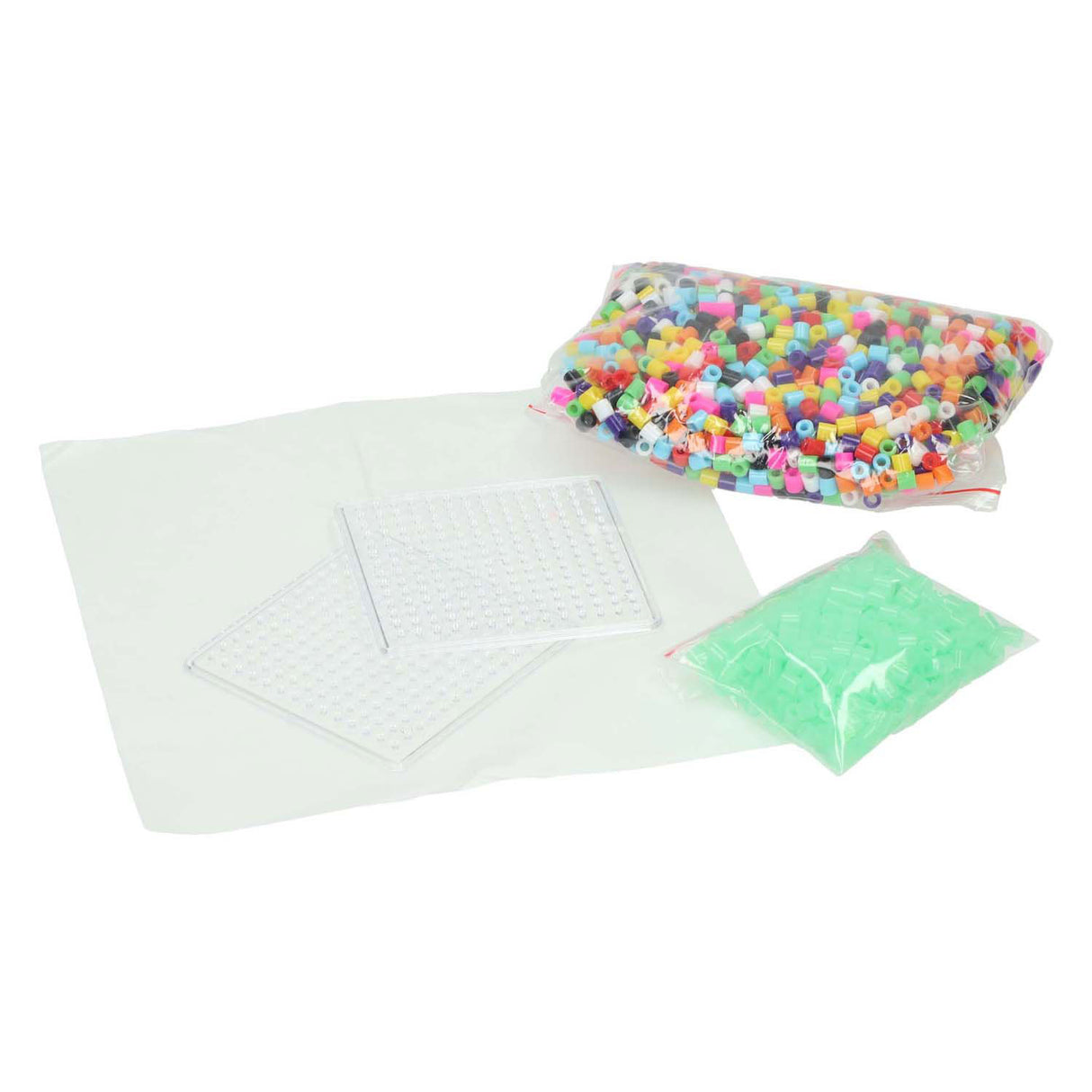 Creative craft group strijkkralenset glow in the dark
