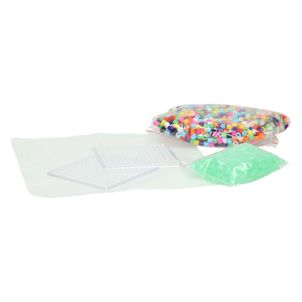 Creative craft group strijkkralenset glow in the dark