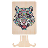 Unieke houten puzzel tijger, 130st.