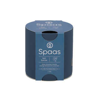 Spaas glow geurkaars 35u - soft sunrise