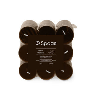 Spaas geurende clearlights blokverpakking x18 4,5u - warm wonder