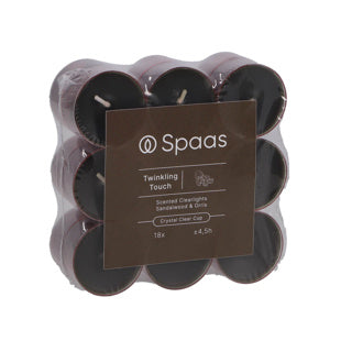 Spaas geurende clearlights blokverpakking x18 4,5u - twinkling touch