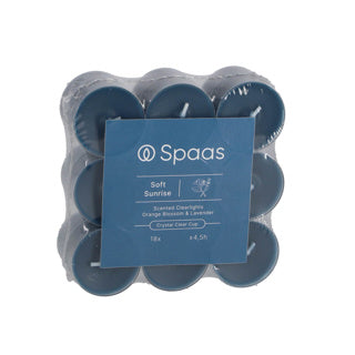 Spaas geurende clearlights blokverpakking x18 4,5u - soft sunrise