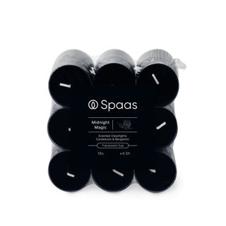 Spaas geurende clearlights blokverpakking x18 4,5u - midnight magic