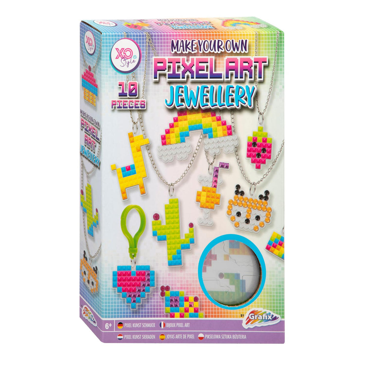 Grafix maak je eigen pixel art sieraden