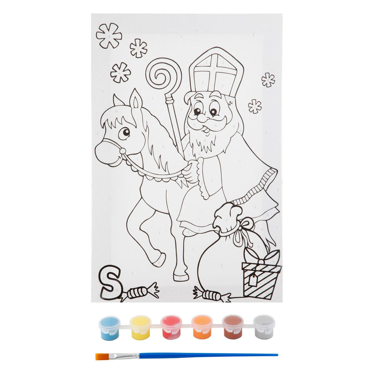 Sinterklaas Canvas Schilderen Op Nummer