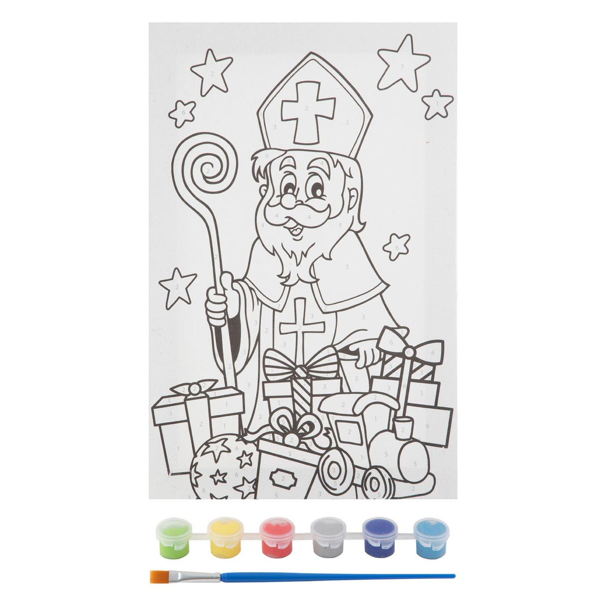 Sinterklaas Canvas Schilderen Op Nummer