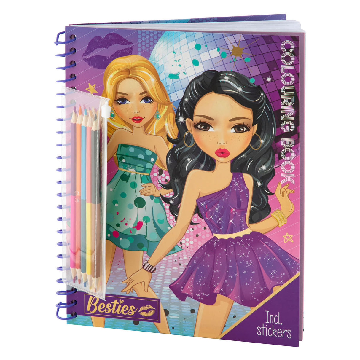 Besties Kleurboek Stickers