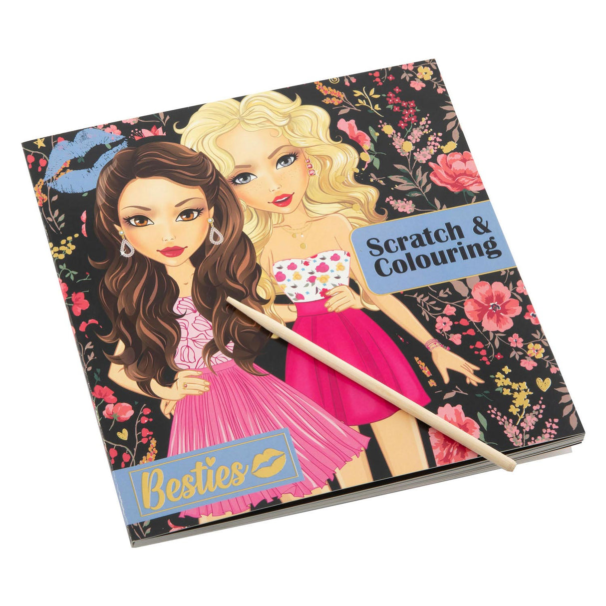 Besties - Kras- Kleurboek