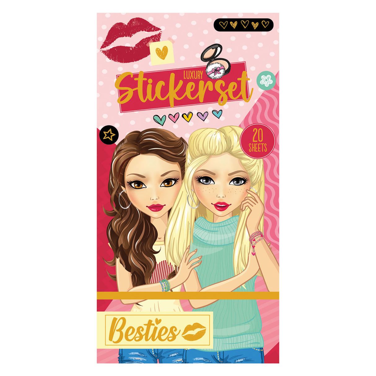 Besties luxury stickerboek