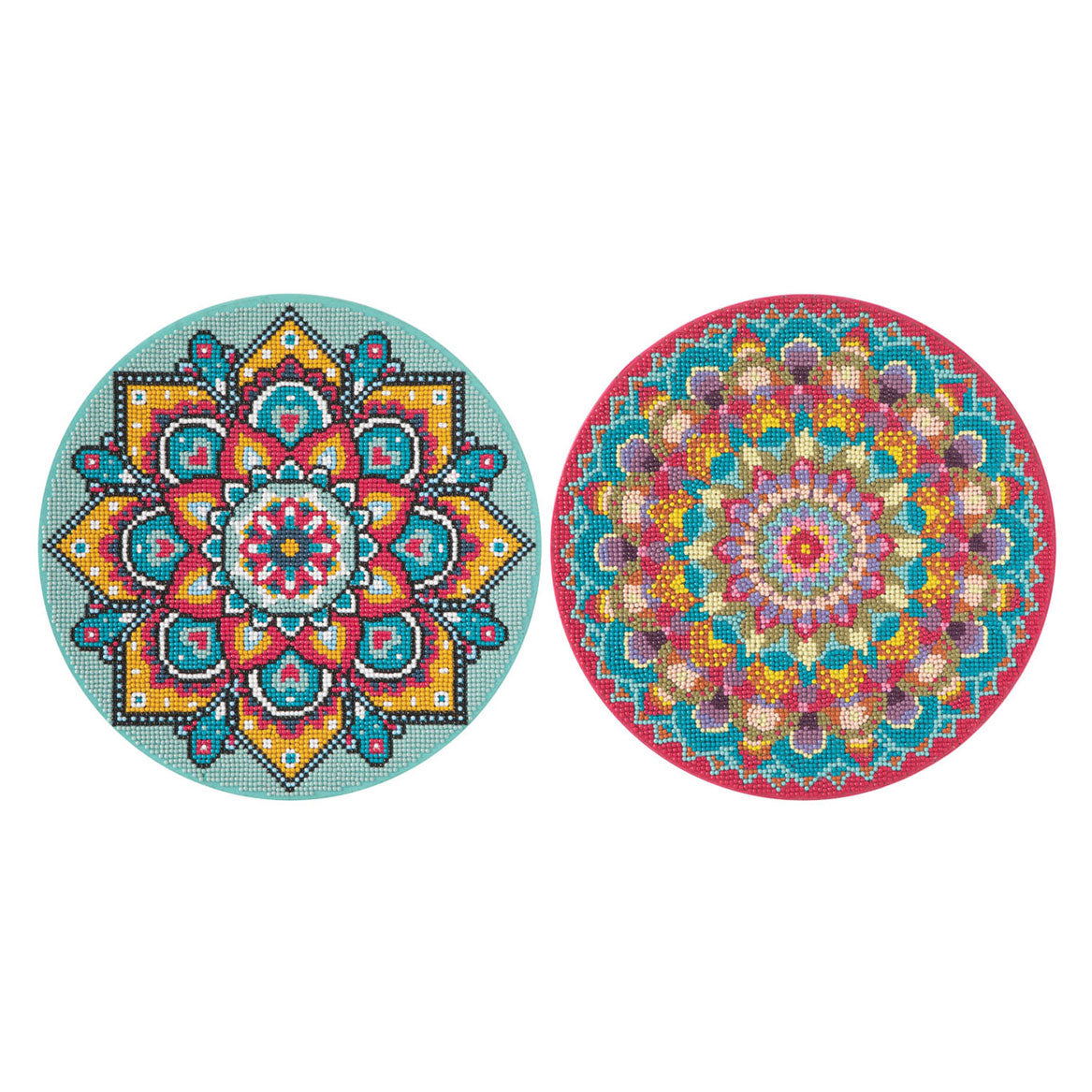 Creative craft group diamond painting mandala canvas, 30cm