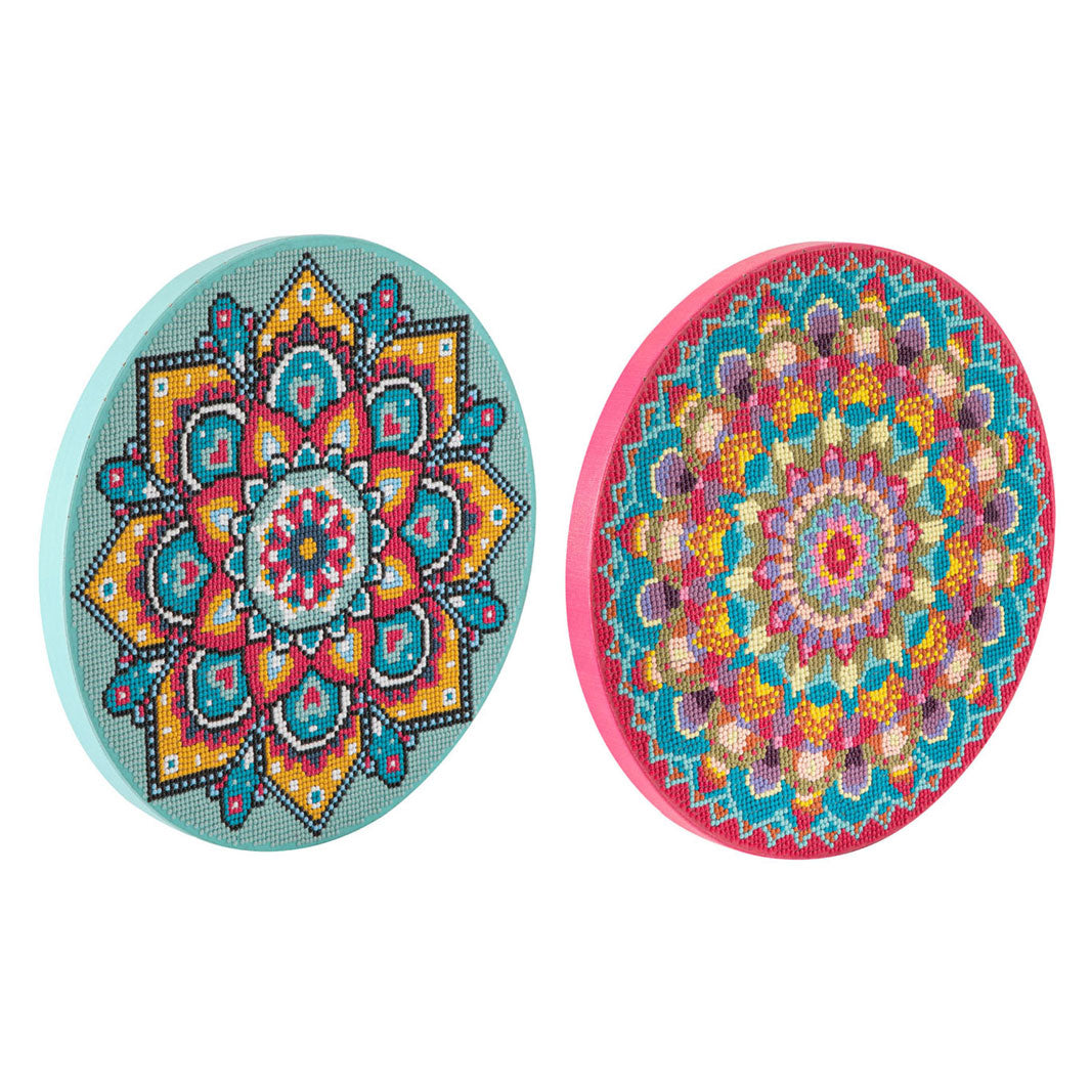 Creative craft group diamond painting mandala canvas, 30cm