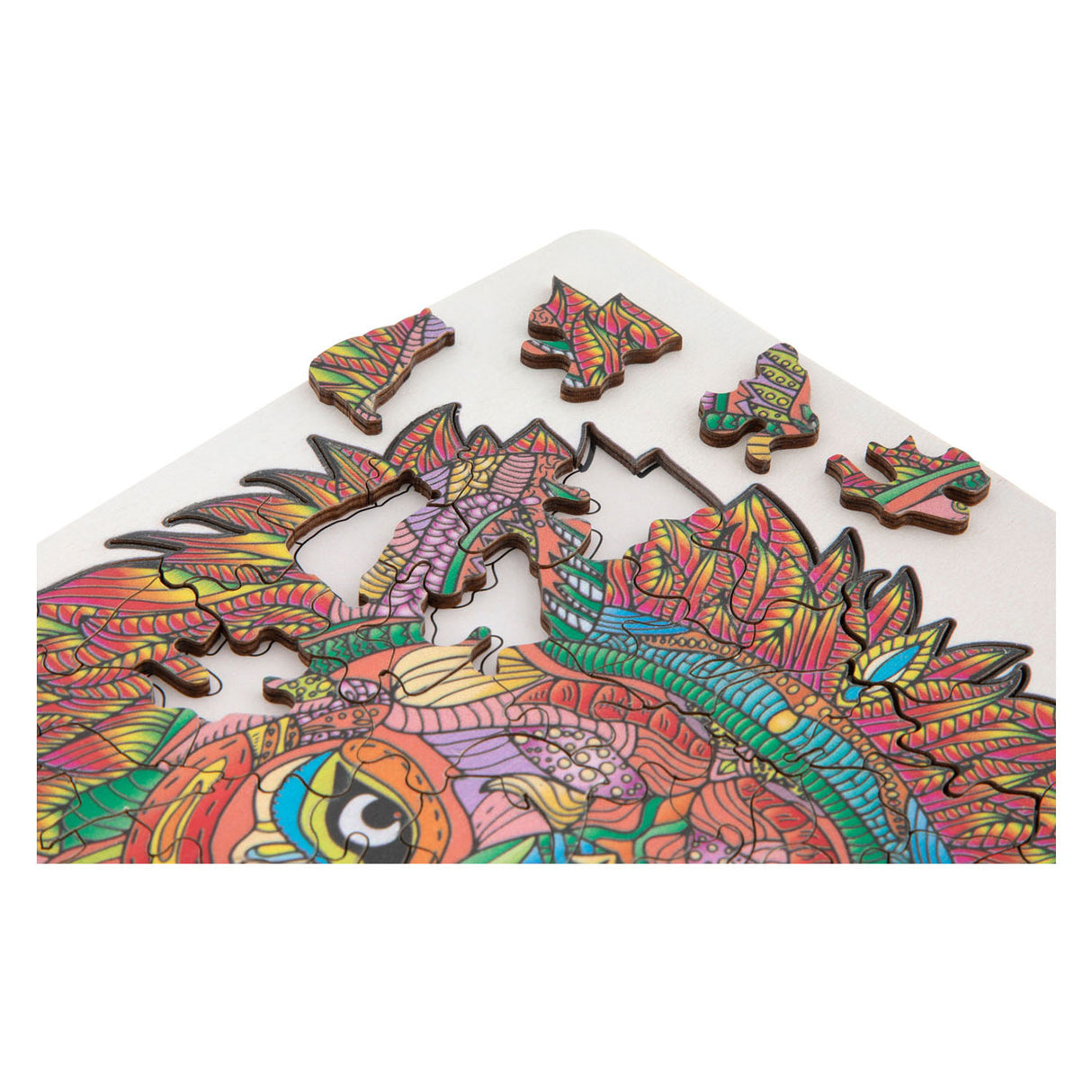 Creative craft group houten legpuzzel leeuw, 140st.