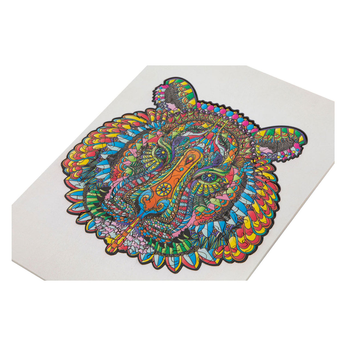 Creative craft group puzzel hout figuur tijger 130 stukjes