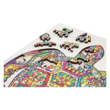 Creative craft group houten legpuzzel schildpad, 130st.
