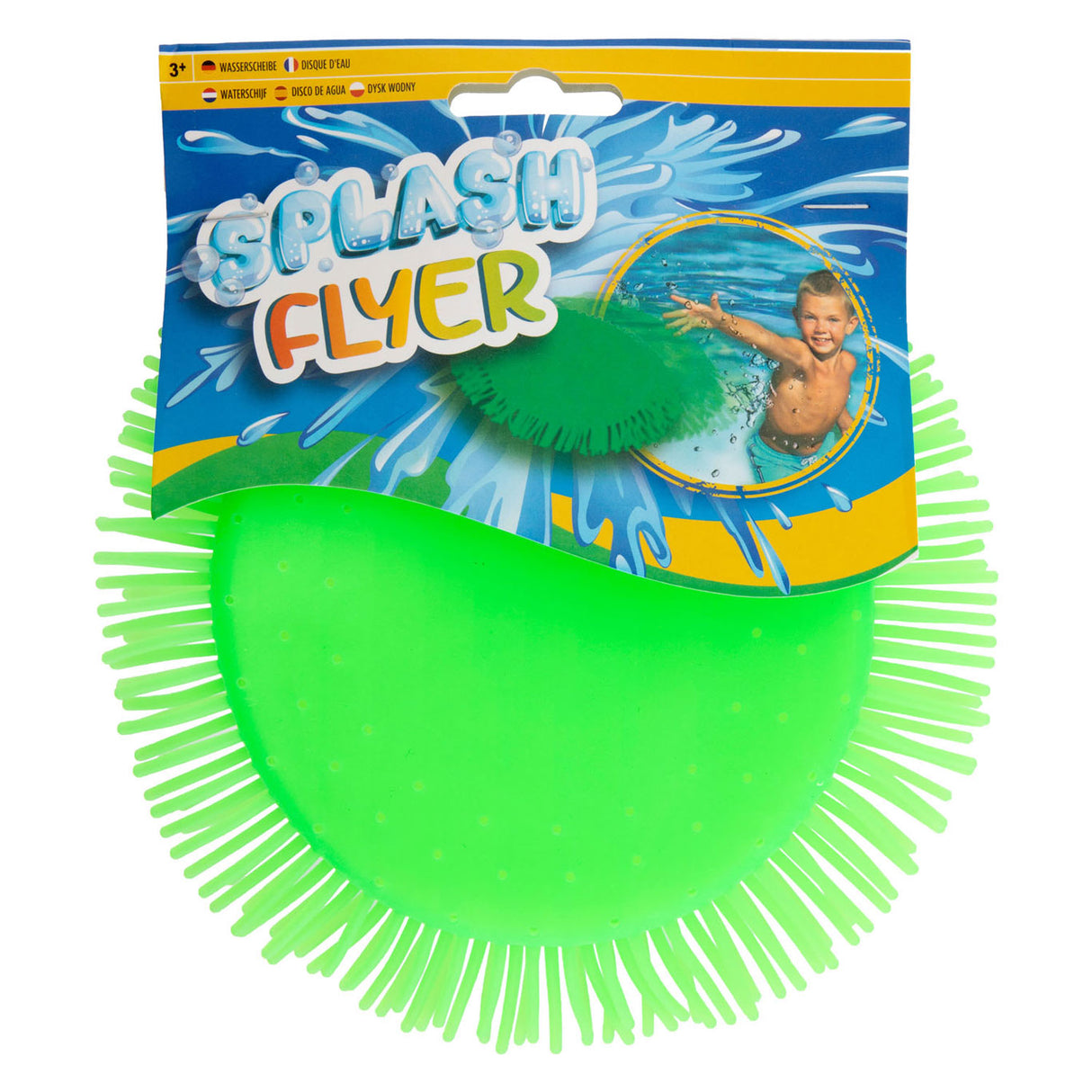 Creative craft group splash flyer frisbee, 17cm