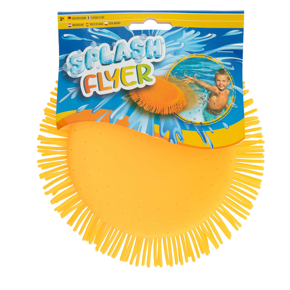 Creative craft group splash flyer frisbee, 17cm