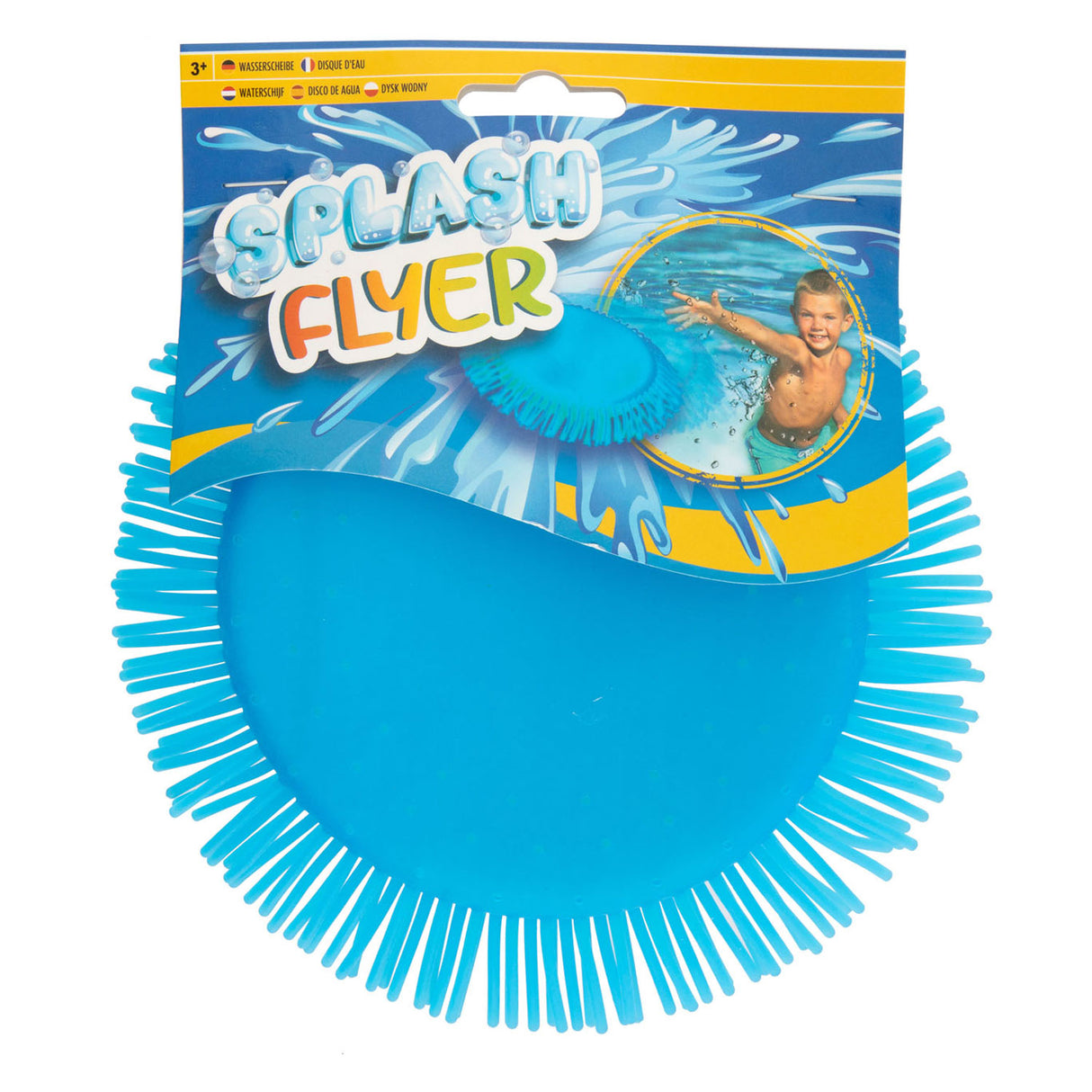 Creative craft group splash flyer frisbee, 17cm