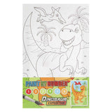 Creative craft group dino schilderen op nummer verfset