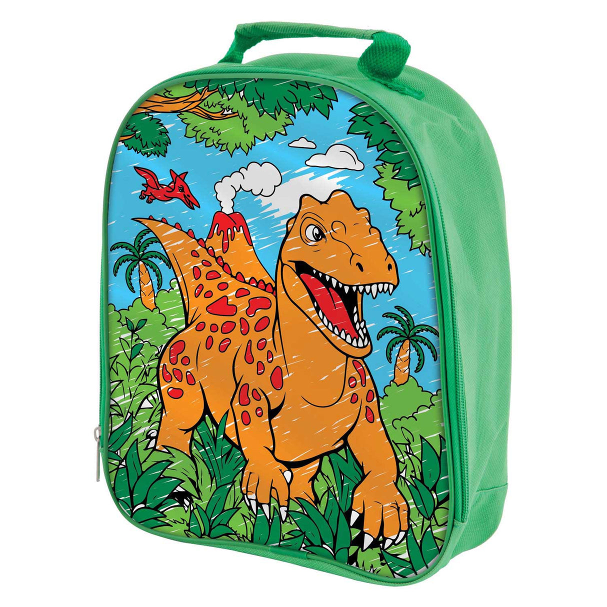Creative craft group dino kleur je eigen tas