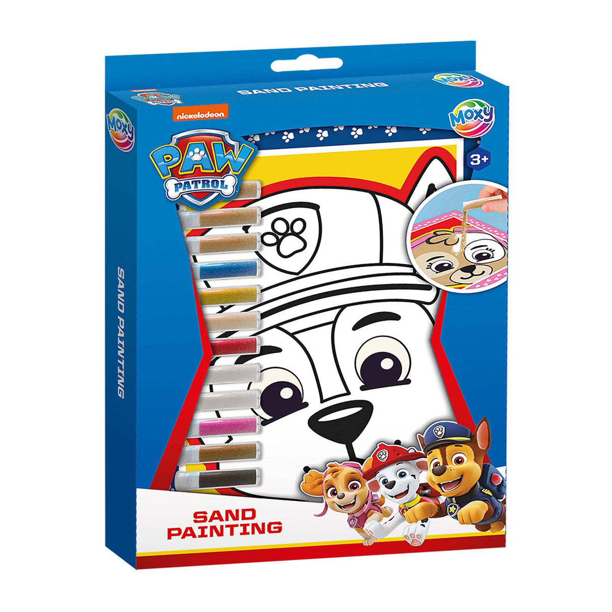 Creative craft group paw patrol zand schilderen, 16dlg.