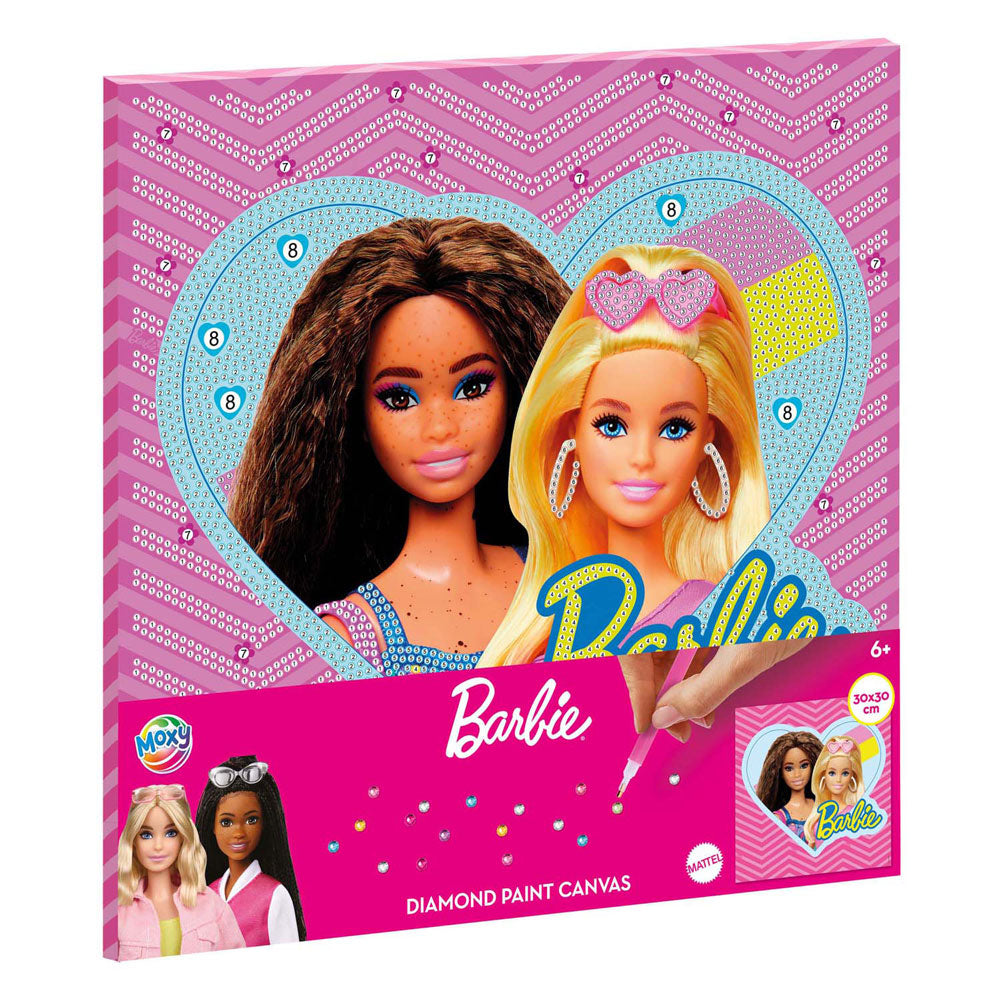Creative craft group diamond painting canvas barbie